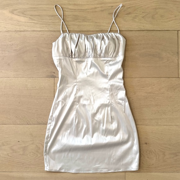 Princess Polly Dresses & Skirts - Princess Polly Satin Mini Dress (size US 4)